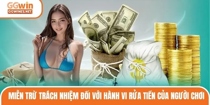 Miễn trừ trách nhiệm đối với hành vi rửa tiền của người chơi