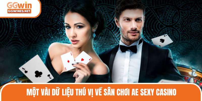Một vài dữ liệu thú vị về sân chơi Ae sexy casino