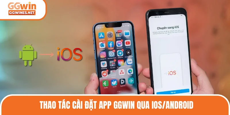 Thao tác cài đặt ứng dụng game GGWIN