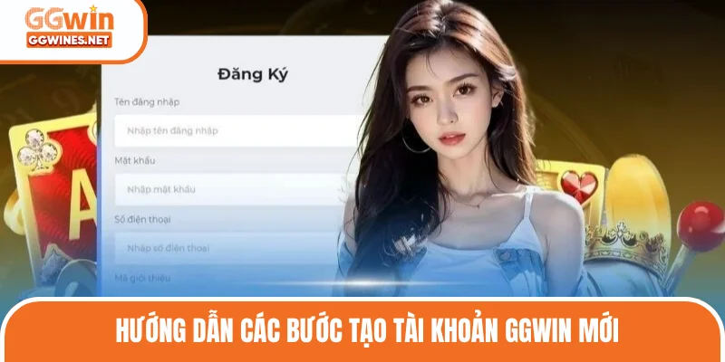 Thao tác cần thực hiện để đăng ký tại GGWIN