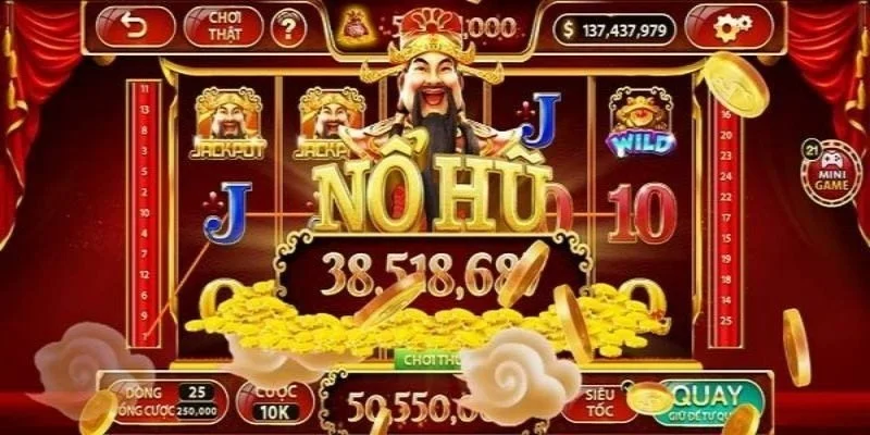 Tận dụng các lượt quay miễn phí của game Nổ Hũ Thần Tài